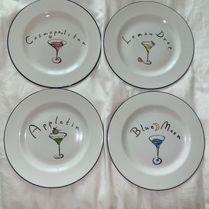 Pottery Barn Cocktail Plates